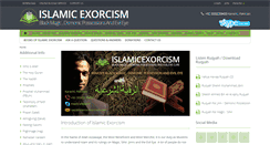 Desktop Screenshot of islamicexorcism.com